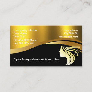Chic Parties scintillant Glam Beauté Salon Cartes 