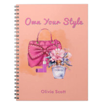 Chic Pastel Handbag & Floral Design