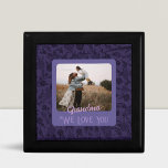 Chic Personalized Photo Text Grandmother Present Gift Box<br><div class="desc">Create a truly personalized and unique gift with our Chic Personalized Photo Text Gift Box! With the ability to customize the front of the box with your photo and text, you can make your gift stand out from the rest. Perfect for any occasion, our gift boxes are great for birthdays,...</div>