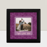 Chic Personalized Photo Text Grandparents Gift Gift Box<br><div class="desc">Create a truly personalized and unique gift with our Chic Personalized Photo Text Gift Box! With the ability to customize the front of the box with your photo and text, you can make your gift stand out from the rest. Perfect for any occasion, our gift boxes are great for birthdays,...</div>