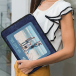 Chic Personalized Photo Text Mothers' Day Gift Laptop Sleeve<br><div class="desc">Personalize your laptop sleeve with the "Chic Personalized Photo Text" design! It can be customized with your favourite photo and text. Protect your laptop in style with this unique, unique sleeve that reflects your personality and style. Whether you want to add a photo of your loved ones, your favourite pet,...</div>