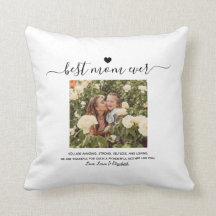 Chic Photo Best Mom Ever Mother's Day Keepsake