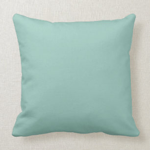 CHIC PILLOW_415/416 SOLID AQUA THROW PILLOW