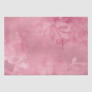 Chic Pink Lace Tissue Paper