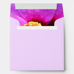 Chic Pink Nature Flower  Blossom Background Envelopes