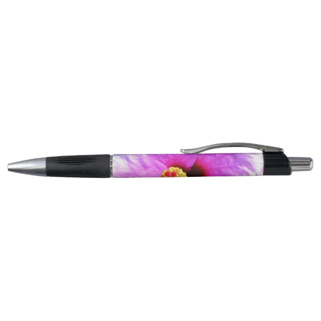 Chic Pink Nature Flower  Blossom Background Pen (Top)