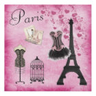 Chic Pink Paris Fashion