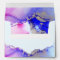 Chic Pink Purple Blue Wedding Envelope