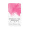 Chic Pink Watercolor Business Card