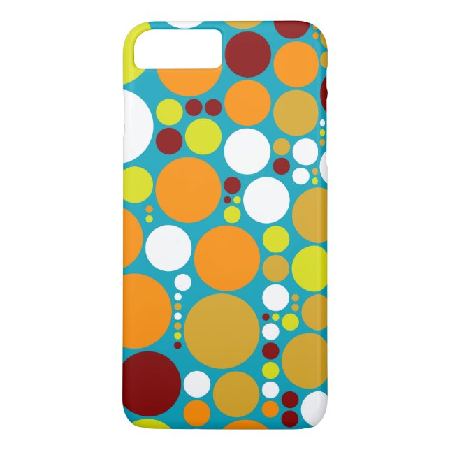 Chic Polka Dot Mosaic Pattern #3 Case-Mate iPhone Case (Back)