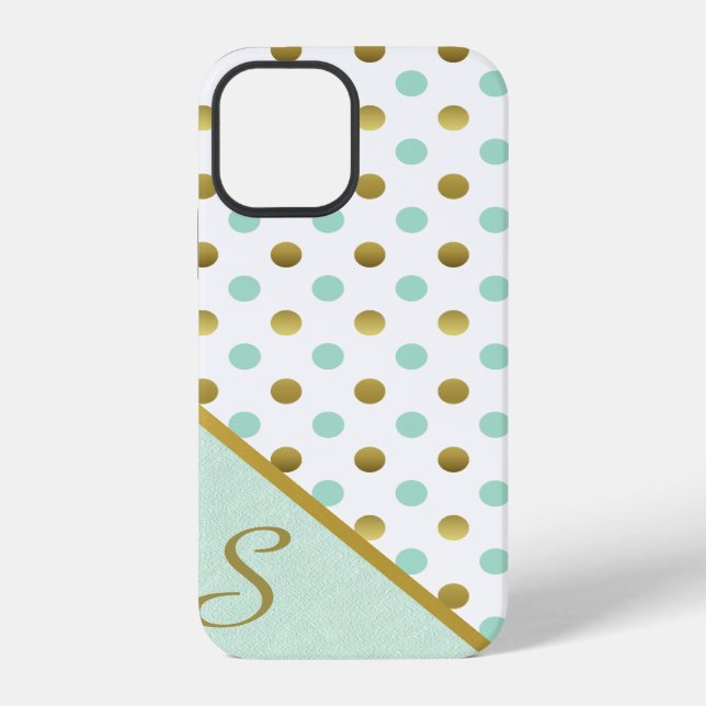 Chic Polka Dots  iPhone Case (Back)