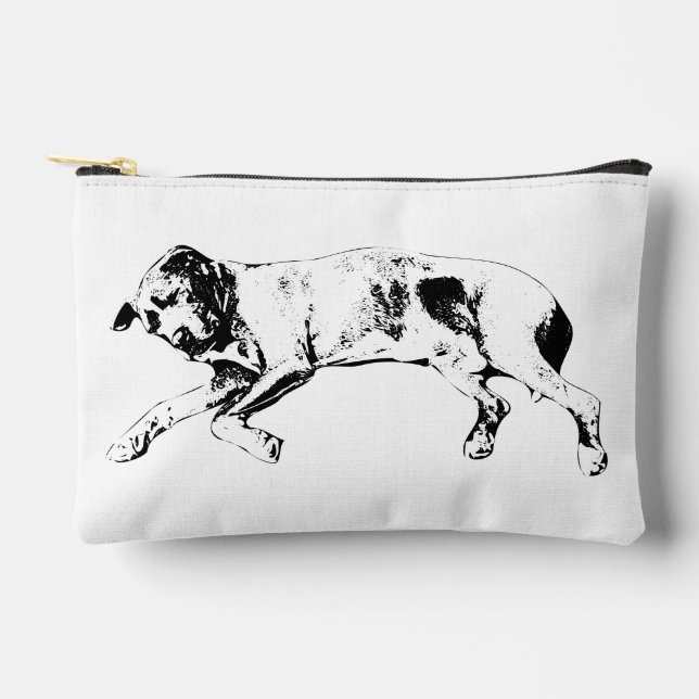 Chic Pouch, Carol-Quiet Accessory Pouch (Front)