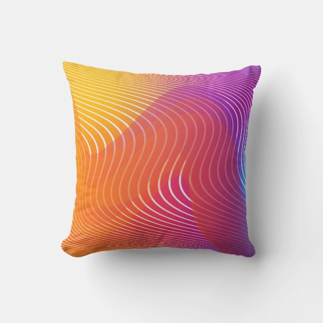 Chic Prints: Trending Throw Pillow Designs (Front)