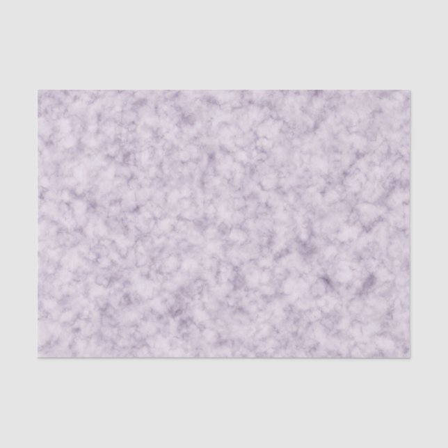 Chic Purple Marble Tissue Paper (Front)