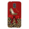 Chic Red & Jaguar Print Samsung Galaxy S5 Case