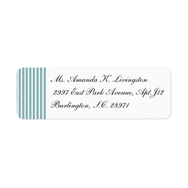 CHIC RETURN LABEL_132 SEAFOAM/WHITE STRIPES (Front)