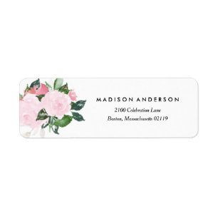 Chic Romance Return Address Label
