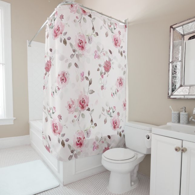 Chic Romantic Pink Floral   (In Situ)