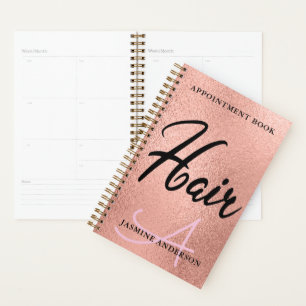 Chic Rose Gold Foil Hair Rendez-vous Livre