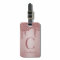 Chic Rose Gold Glitter Drips Monogram