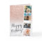 Chic rose gold glitter marble photo booth birthday