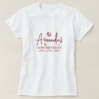 Chic Rose Gold Glitter Rainbow Sweet 16 Birthday
