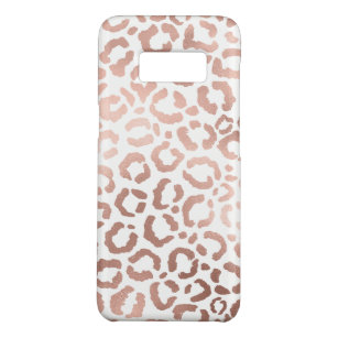Chic Rose Gold Leopard Cheetah Animal Print Case-Mate Samsung Galaxy S8 Case