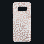 Chic Rose Gold Leopard Cheetah Animal Print Uncommon Samsung Galaxy S8 Case<br><div class="desc">This elegant and chic design is perfect for the modern fashionista. It features a faux printed rose gold hand-drawn leopard/cheetah safari animal print on a simple white background. It's pretty, cute, and trendy! ***IMPORTANT DESIGN NOTE: For any custom design request such as matching product requests, colour changes, placement changes, or...</div>