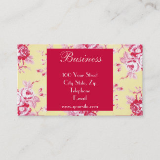 Chic Roses Business Card 1