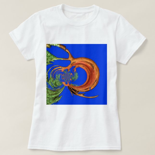 Chic Round Hakuna Matata Navy Blue collection T-Shirt (Design Front)