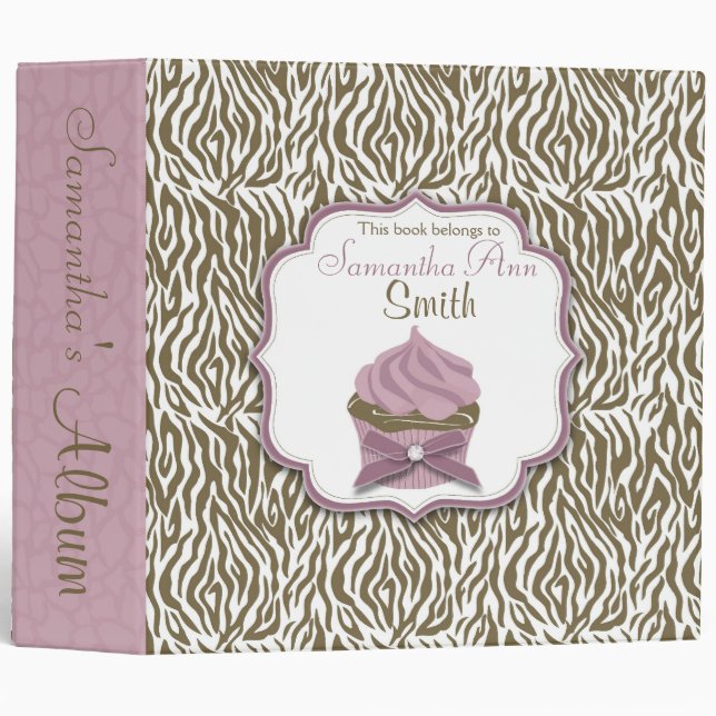 Chic Safari 2in. Binder (Front/Spine)