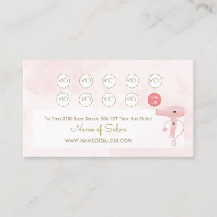 Chic Salon Soft Pink Glitter Hairdryer Loyalty