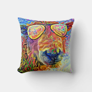 Chic Sheep Throw Pillow