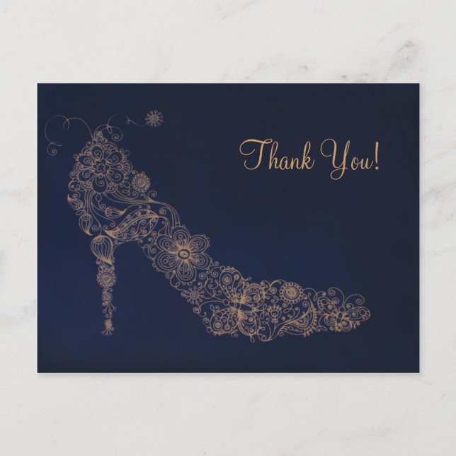 Chic Shoe ~ Postcard (Front)