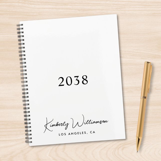 Chic Signature Script Monogram Business Planner (Creator Uploaded)