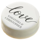 Chic simple élégant Love Script Mariage personnali