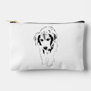 Chic Snow-Street Companion Accessory Pouch