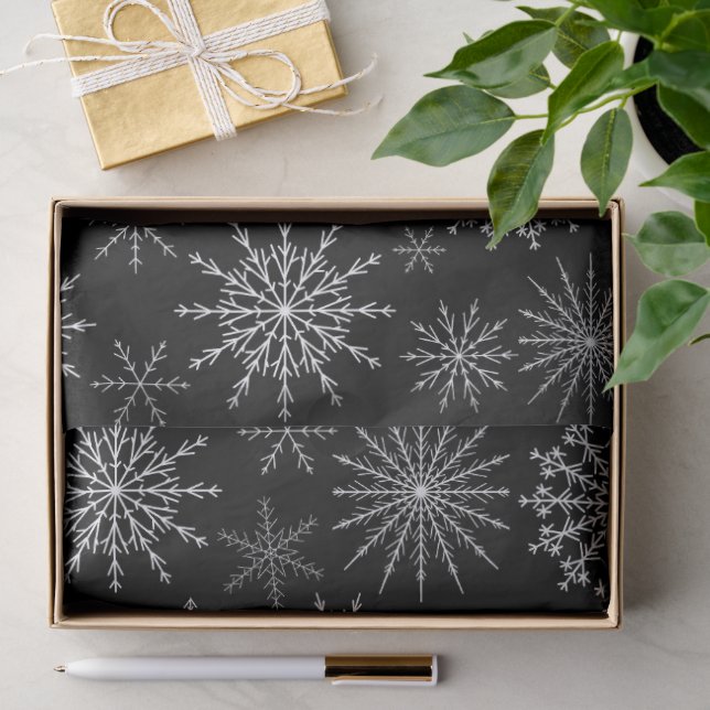 Chic Snowstorm Tissue Paper (Gift)