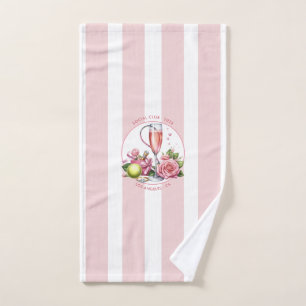 Chic Social Club Tennis Bachelorette Weekend Hand Towel