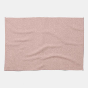 Chic Soft Pink Sand Kitchen Towel