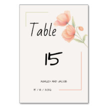 Chic Soft Sage Green and Peach Floral Wedding Tabl