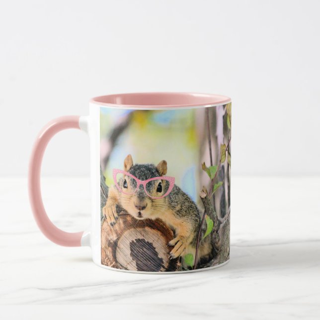 Chic squirrel mug (Left)