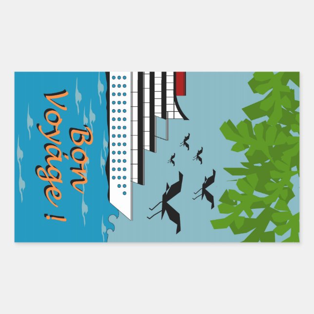 CHIC STICKER_BON VOYAGE! STICKER (Front)