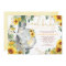 Chic Sunflower Elephant Summer Garden Baby Shower