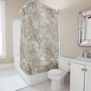 Chic taupe floral