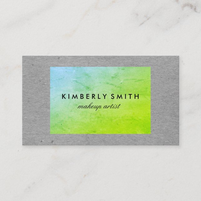 Chic Texture Business Card (Front)