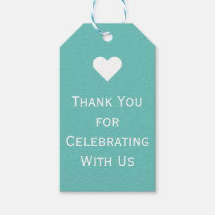 Chic Thank You Gift Tag