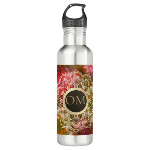 Chic Tie Dye OM Mandala   710 Ml Water Bottle