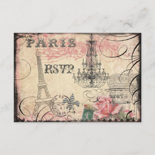 Chic Tour Eiffel & Chandelier RSVP