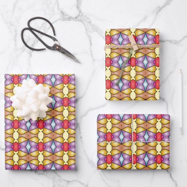 Chic & Trendy Wrapping Paper Collection (Front)